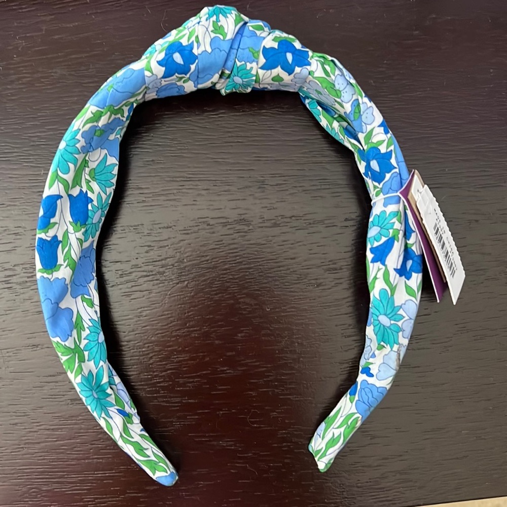J. Crew Knot Headband Liberty Print NWT